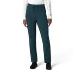 Scrub Pant (C53210) - Caribbean Blue