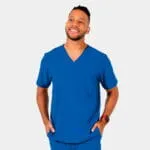 Mens Epic V-Neck Top (4851) - Royal Blue