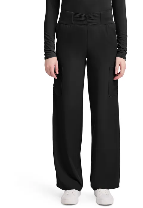 Womens 5-Pocket Ruched W (MC011) - Black