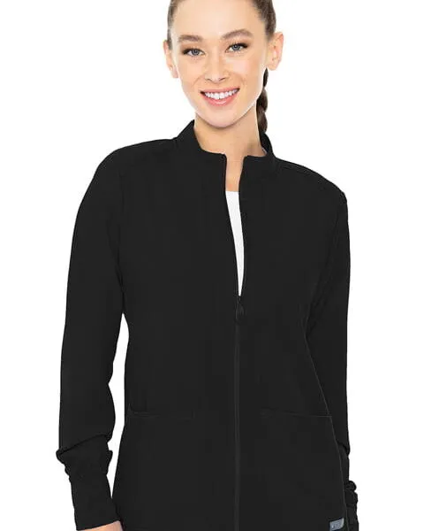 Zip Front Warm-Up With Sh (MC2660) - Black