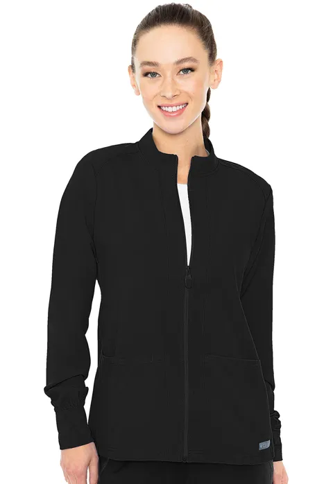 Zip Front Warm-Up With Sh (MC2660) - Black